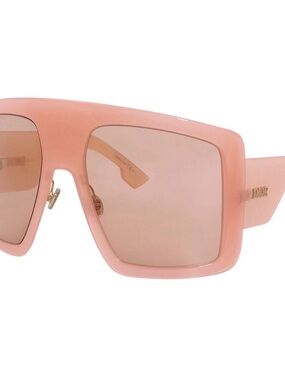Dior Blush Pink Square Shield Sunglasses